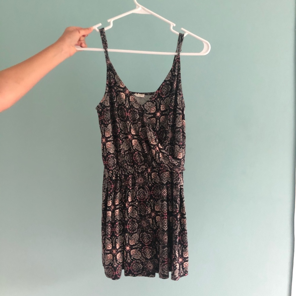 GARAGE flower printed romper